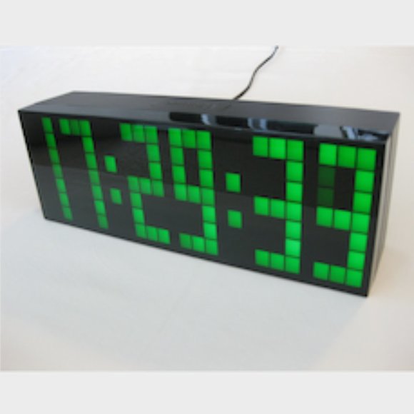 Digital JUMBO Modular LED Display Clock "Green LED" (As New) - Picture 4 of 16